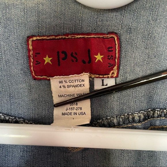 Girls/women’s denim jacket - Picture 2 of 5